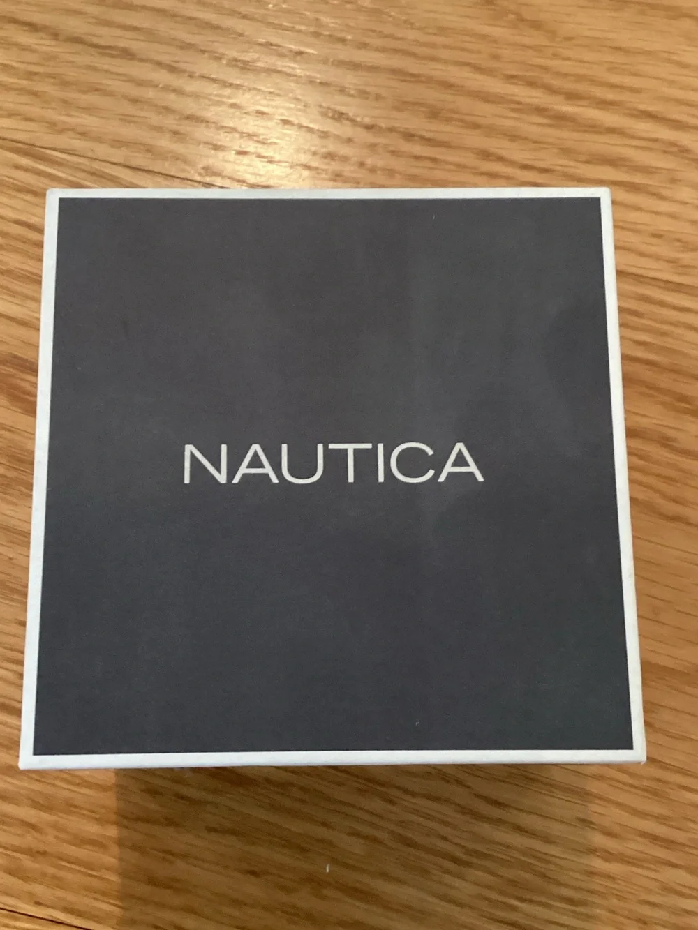 Nautica Navy Dial Stainless Steel Diver-Style Watch
